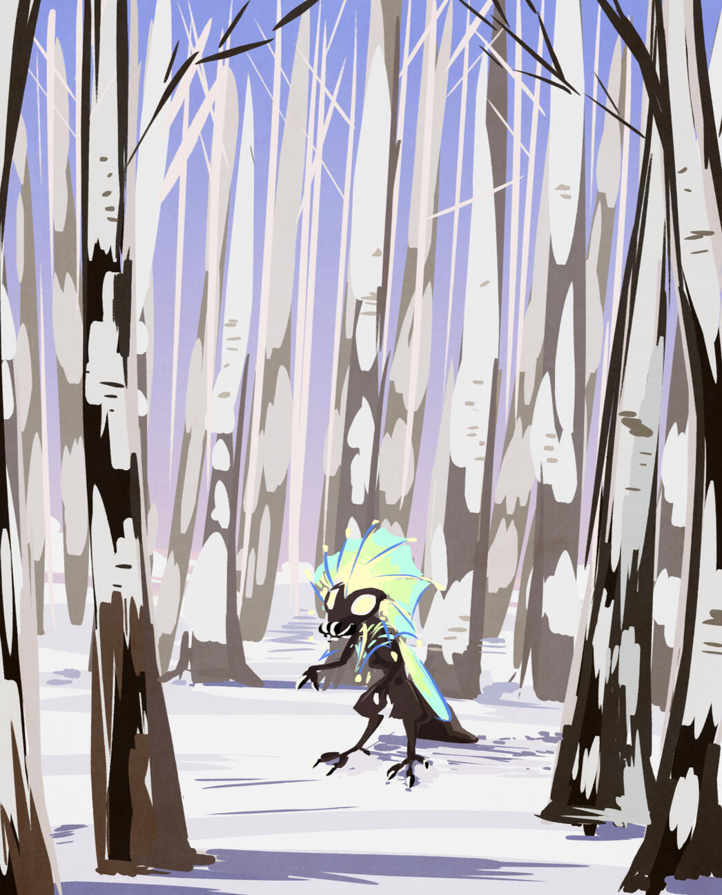 False Angel Illustration