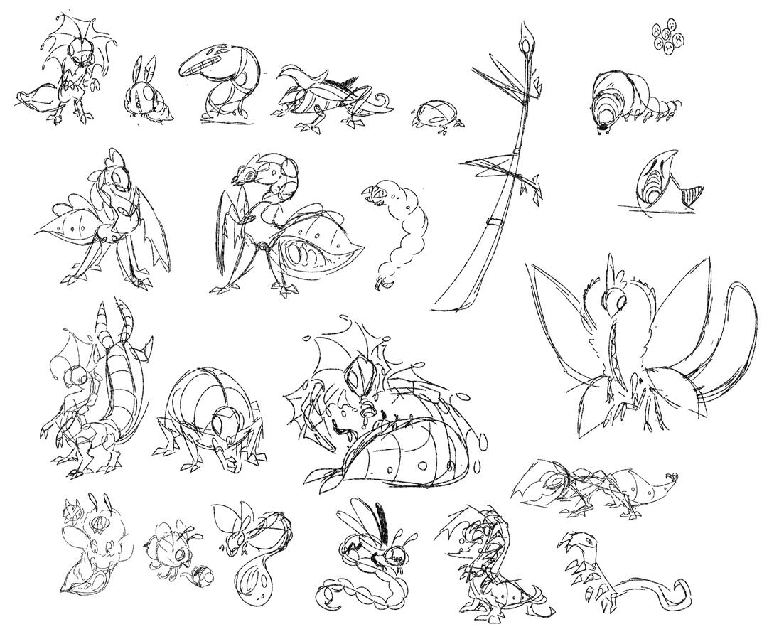 Diverse insect species concepts